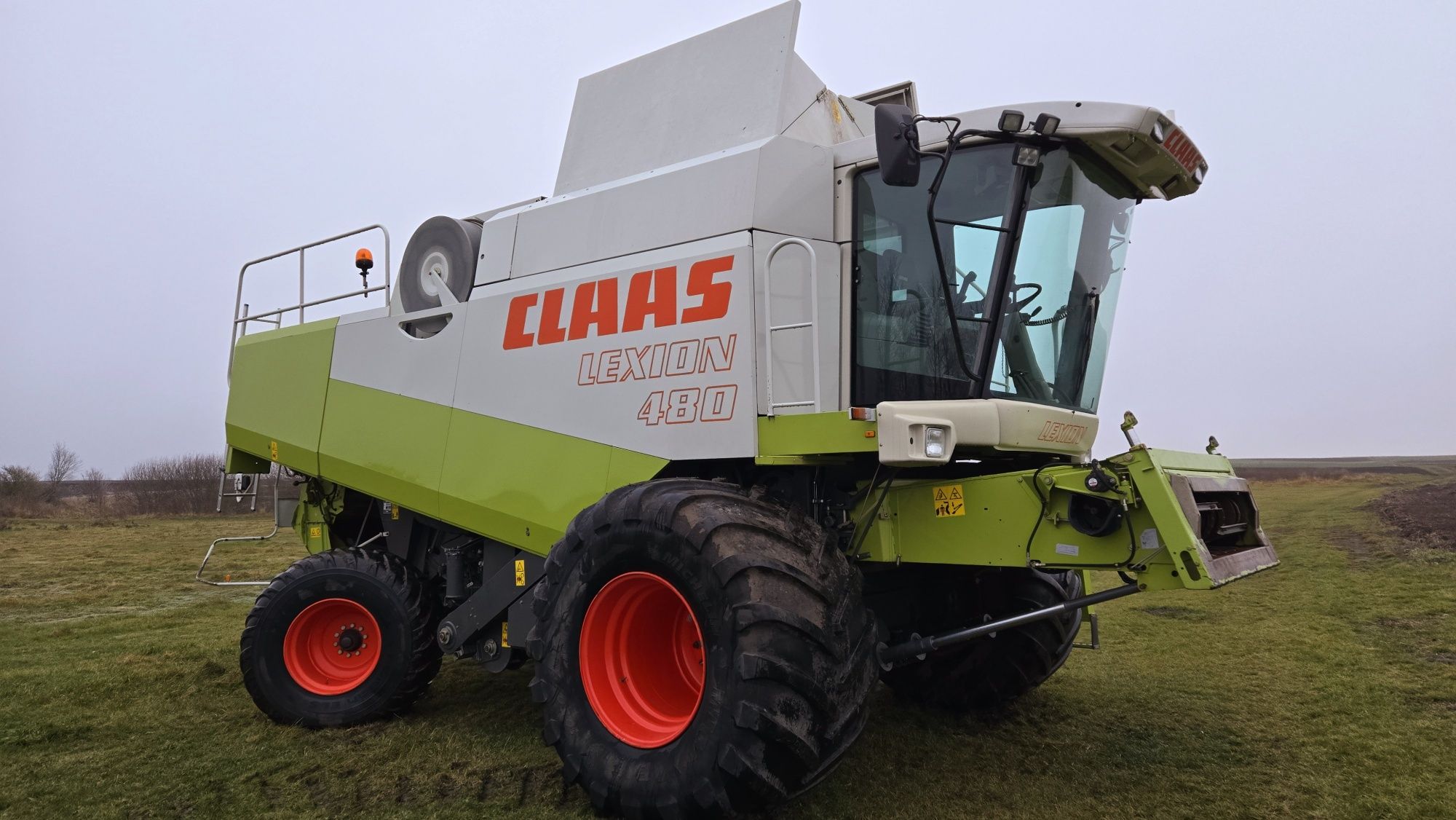 Комбайн class lexion 480 клас лексикон свіжопривезений
