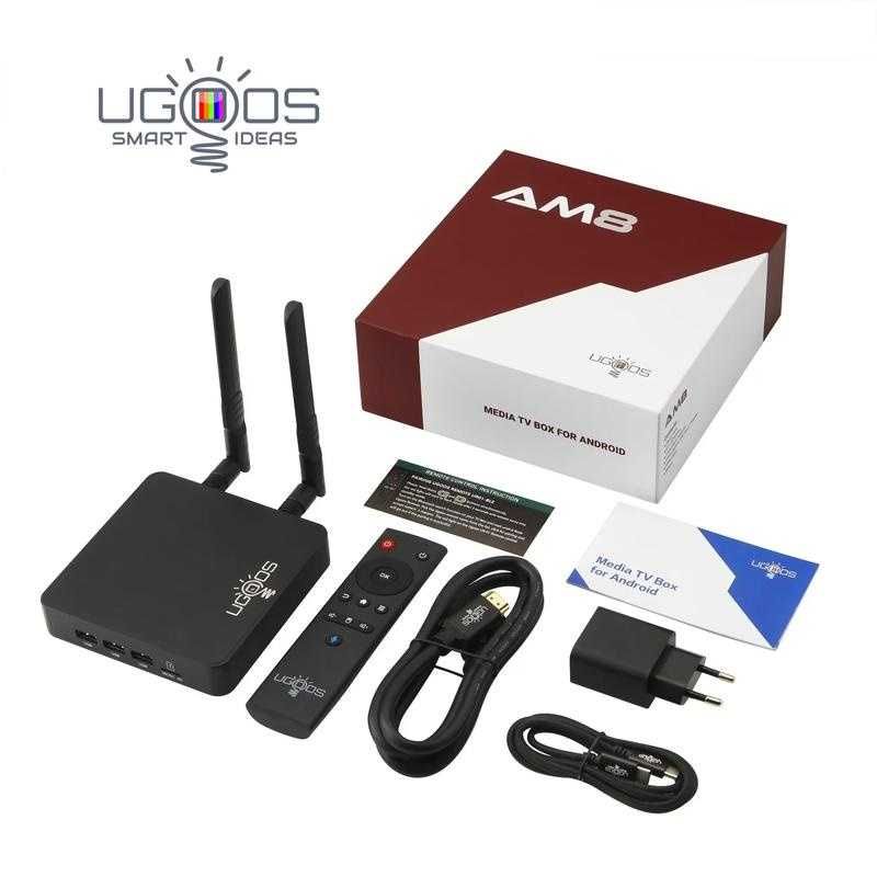 TV Box Ugoos AM8 4/32 Amlogic S928X WIFI 6 Android 11 Смарт приставка