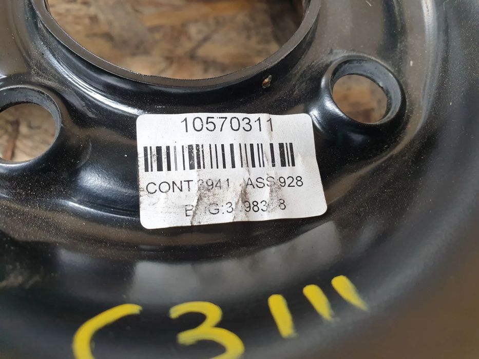 Jante trás direita CITROËN C3 III (SX)