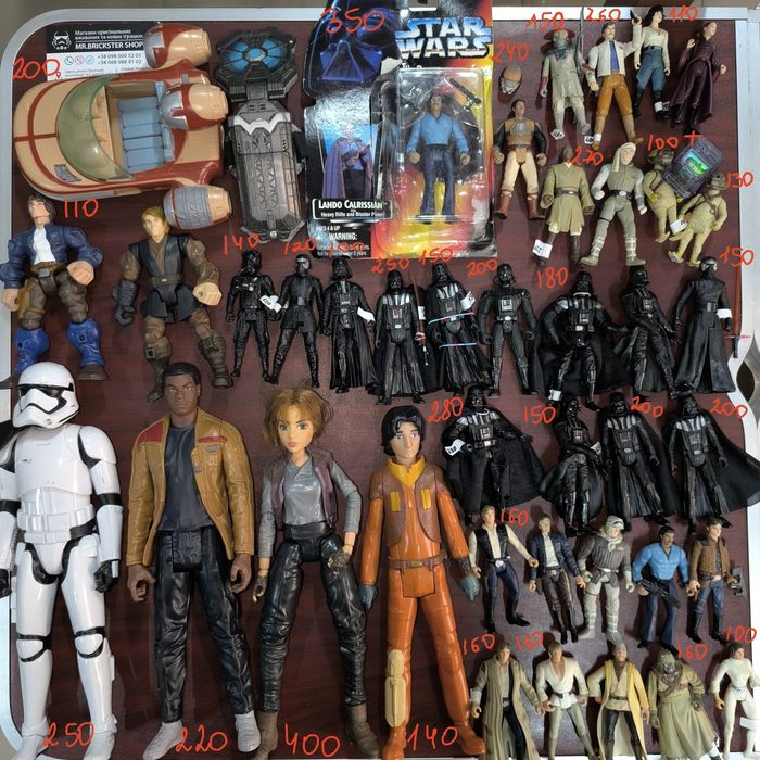 Фигурки Звездные Войны Star Wars Дарт Вейдер Kenner Чуи дроид