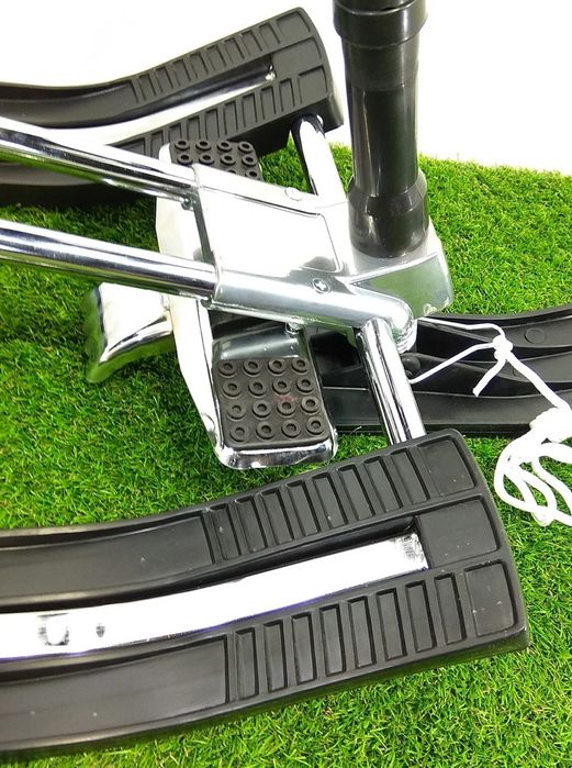 ТОП продаж! Детский снегокат санки MUSTANG с хром рамой + амортизатор!