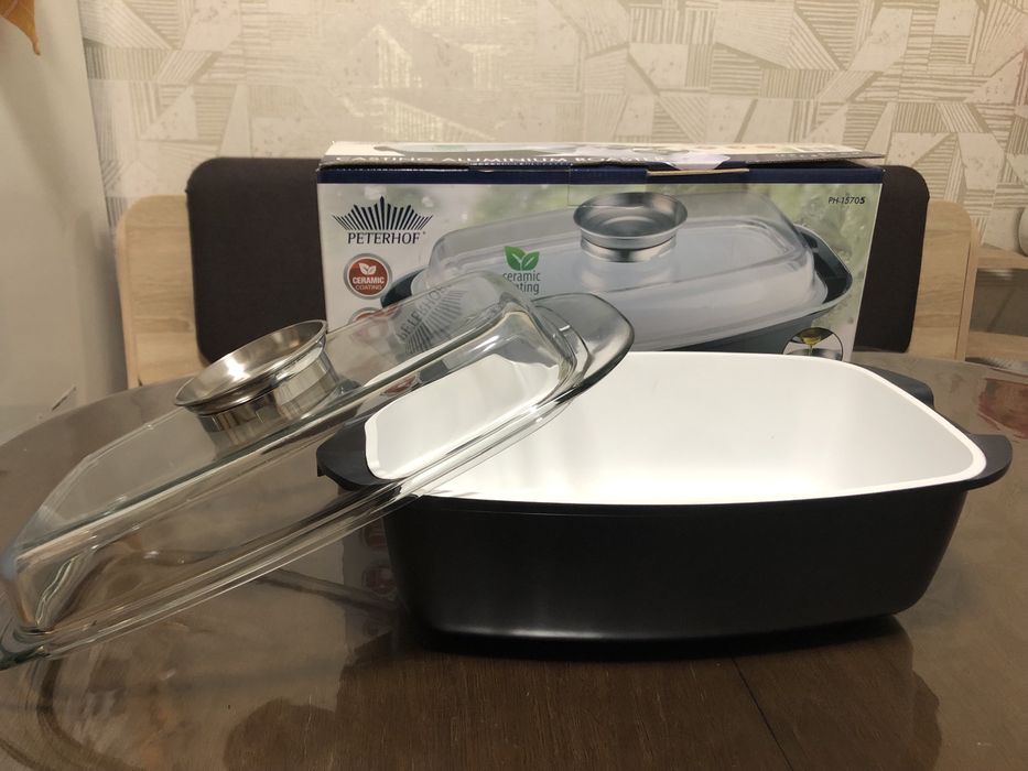 Гусятниця з керамічним покриттям ТМ Peterhof