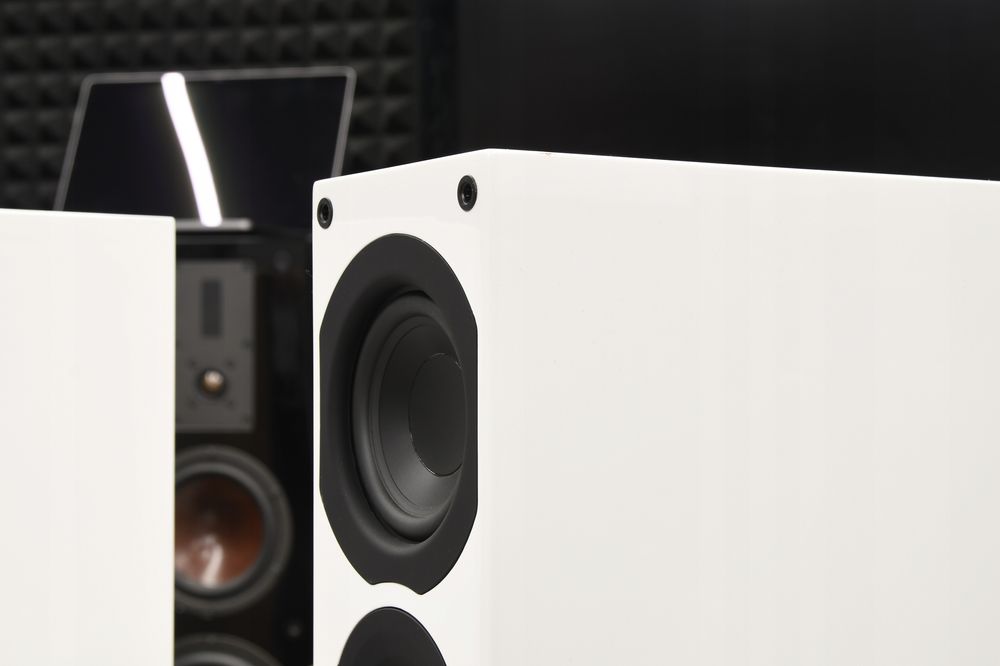 Kolumny Głośnikowe podłogowe stereo System Audio SA Saxo 50 białe