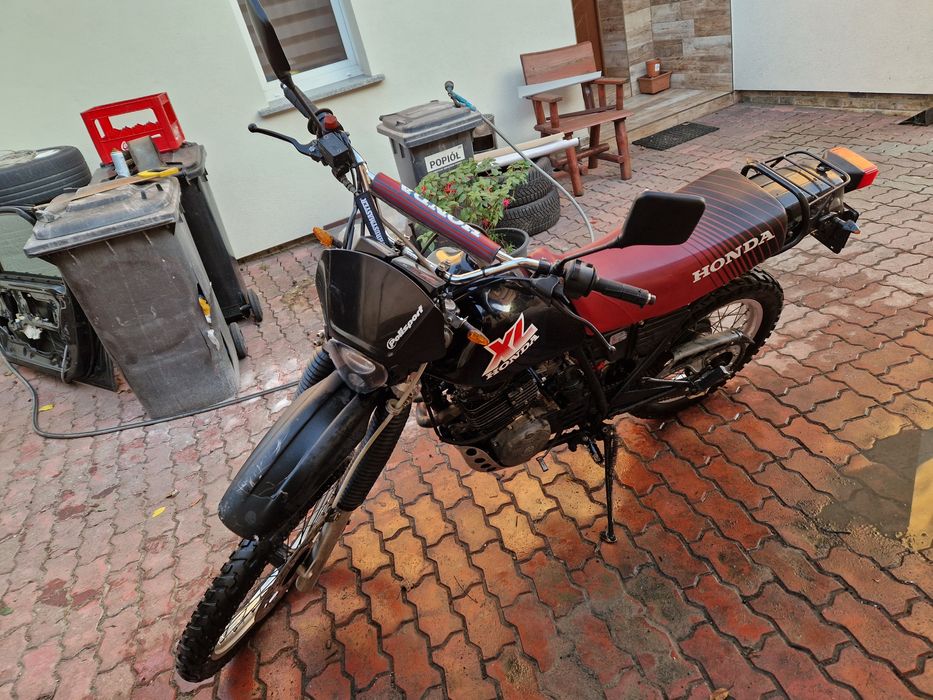 Honda xl 600r 1987r z Niemiec zarejestrowany