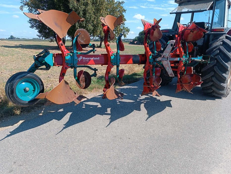 Pług 4 kverneland LD super stan. Lemken 3 skiby. Vogel Noot