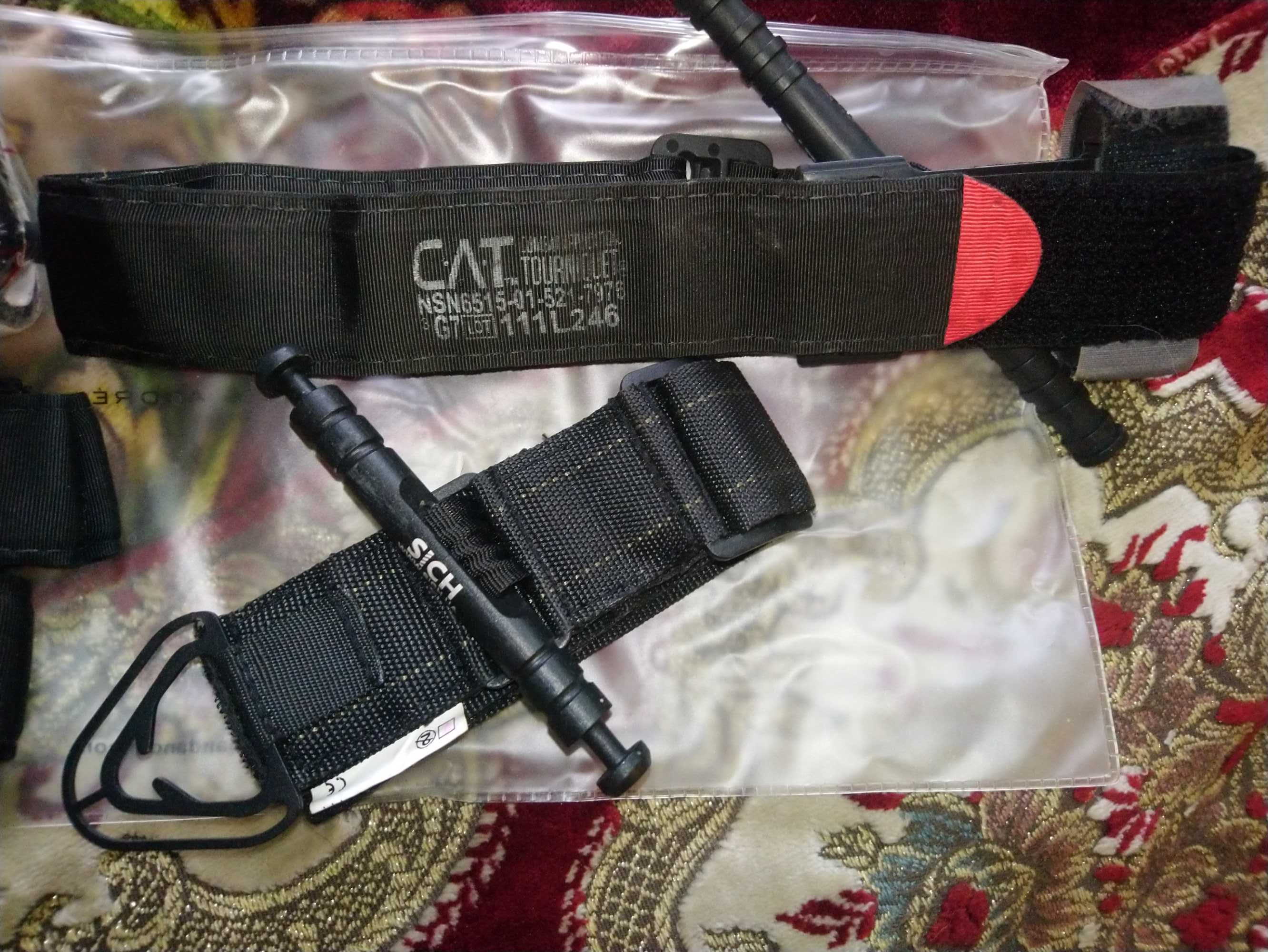 Турникеты Жгут для остановки критических кровотечение SICH CAT 4 Штуки
