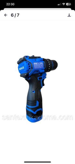 Акумуляторний шуруповерт 16V Zegor CDAX-16BLH 2 акумулятори ADVANCED