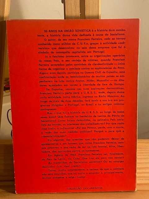 Chico da CUF – 26 anos na União Soviética