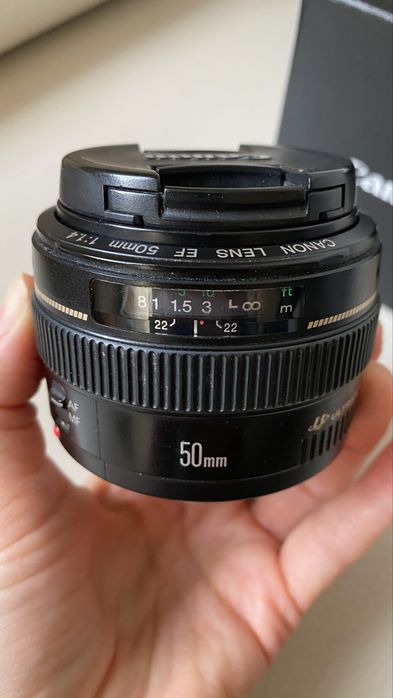 Обʼєктив Canon EF 50мм f/1.4 USM
