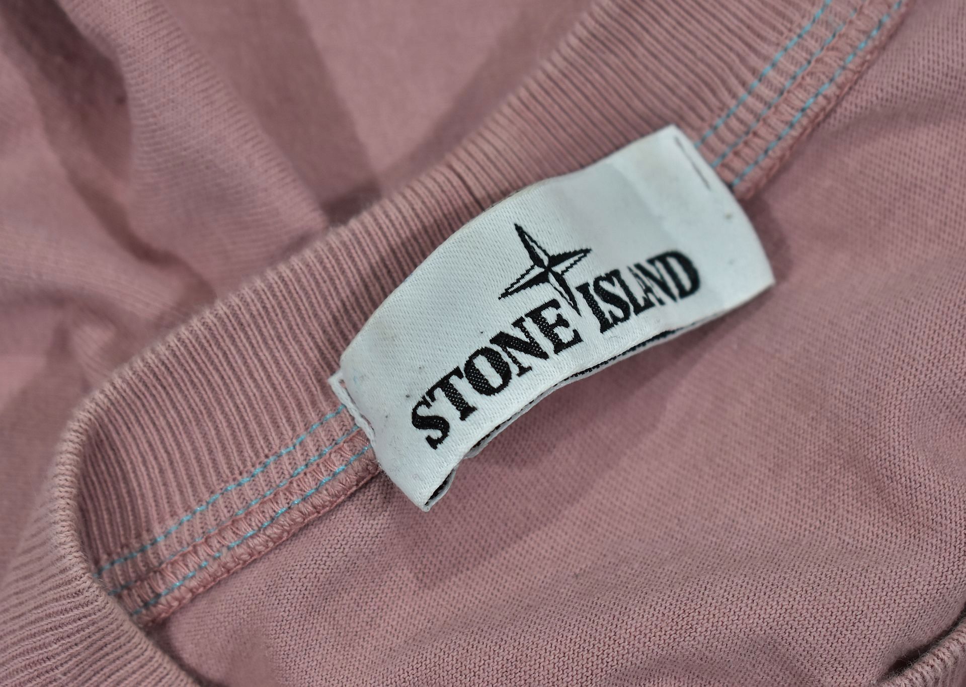 STONE ISLAND Koszulka Męska Logowana Longsleeve S