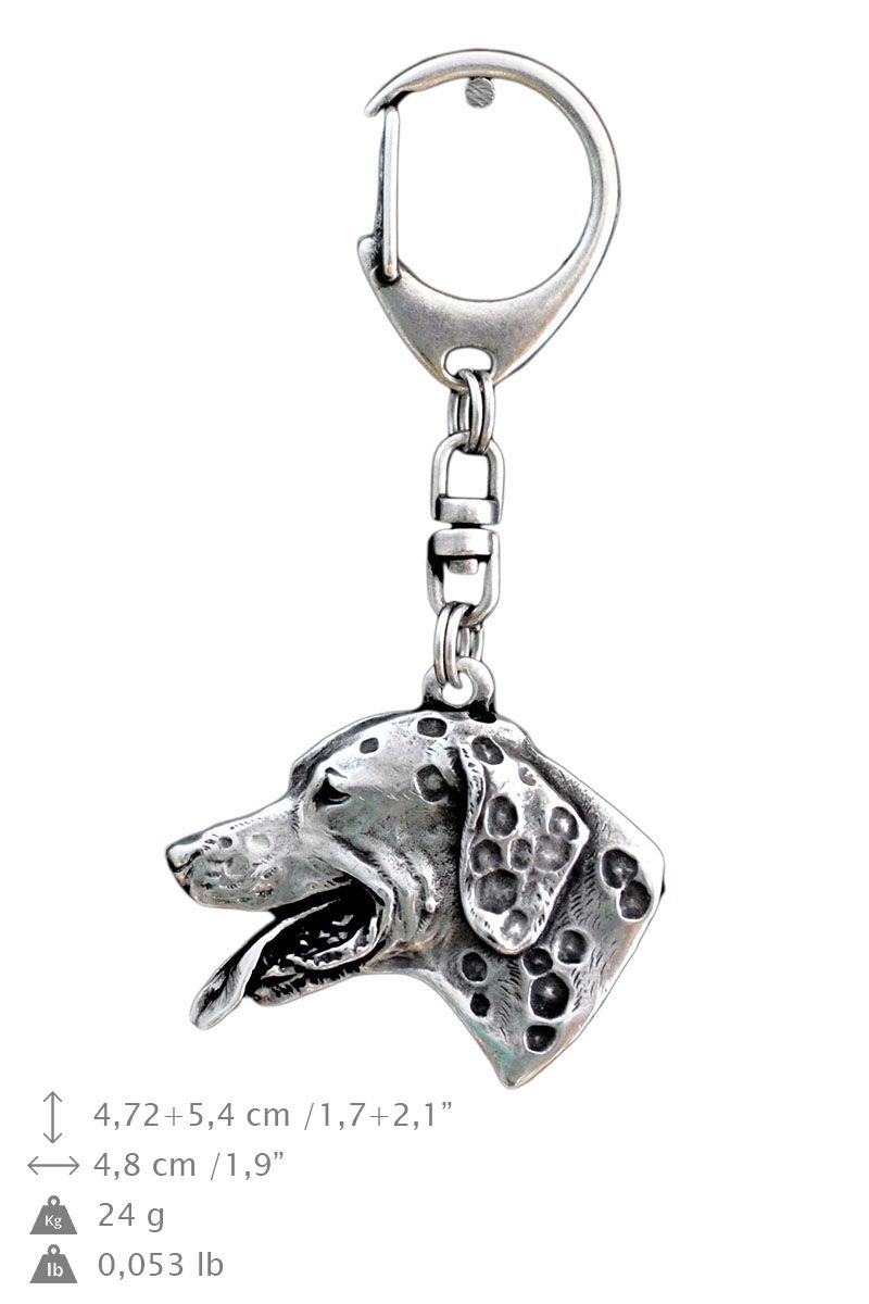 Dalmatyńczyk brelok posrebrzany Art-Dog