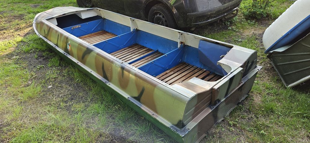 Dla wędkarza.Na ryby.Profesjonal.Aluminiowa.Łódź,łódka wędkarska