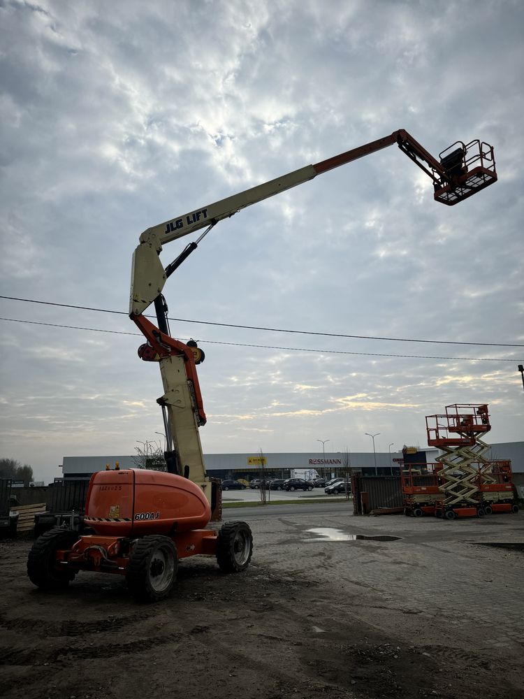 Wynajem podnosnika jlg 510 teleskopowego przegobowego wolnobieznego