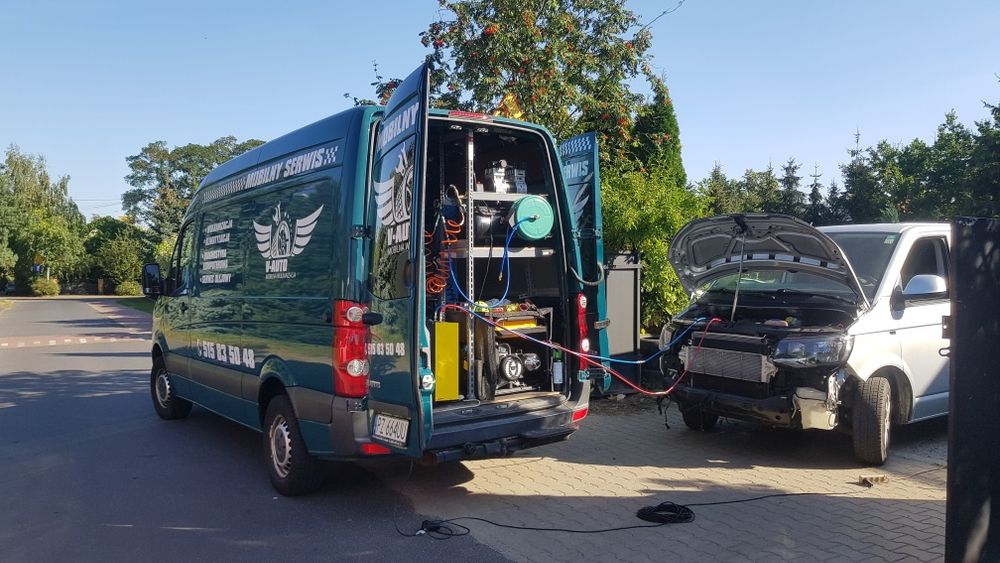 Mobilny serwis V-AUTO Wulkanizacja Klimatyzacja