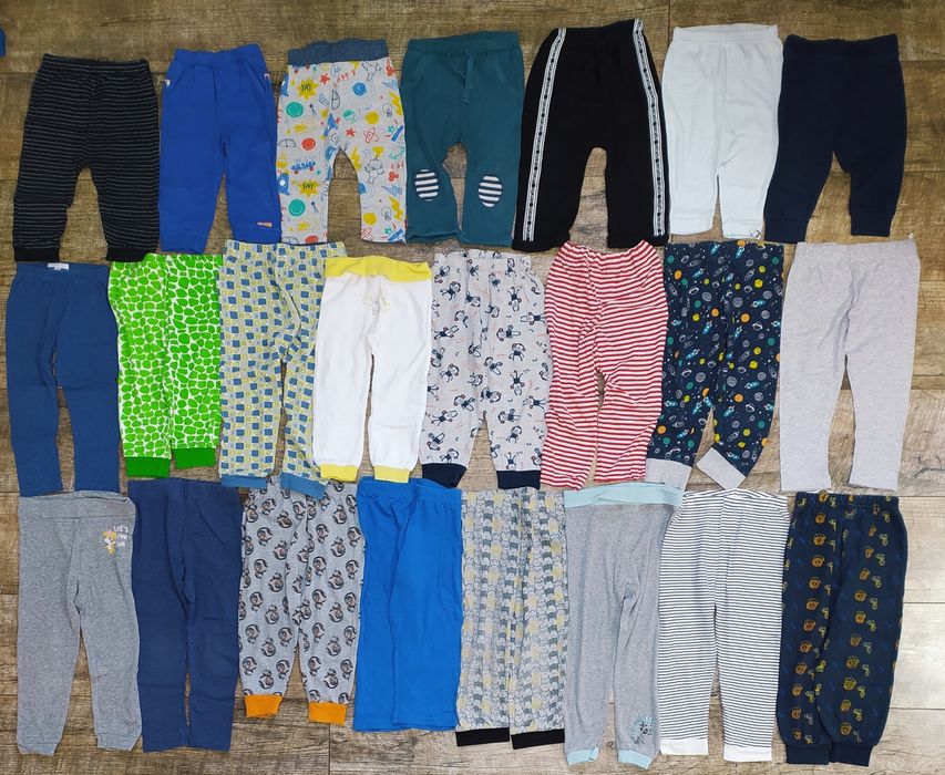Штани бавовняні, хлопкові, р. 3-36міс., 62-116, 0-6років