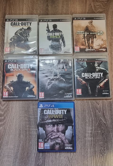 Conjunto Call of duty PS3 e PS4