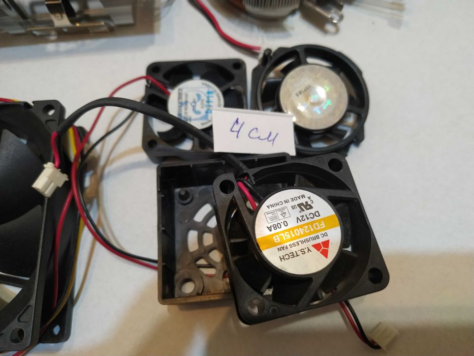 продам кулер(вентилятор) для компьютера, ноутбука с радиатором и без
