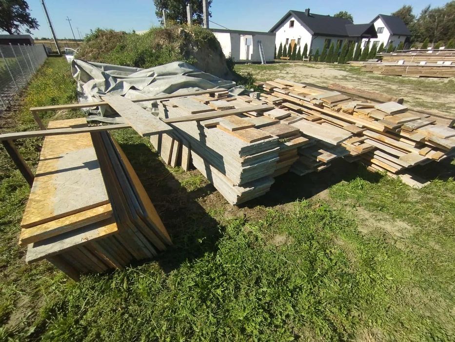 Szalunki deski płyty