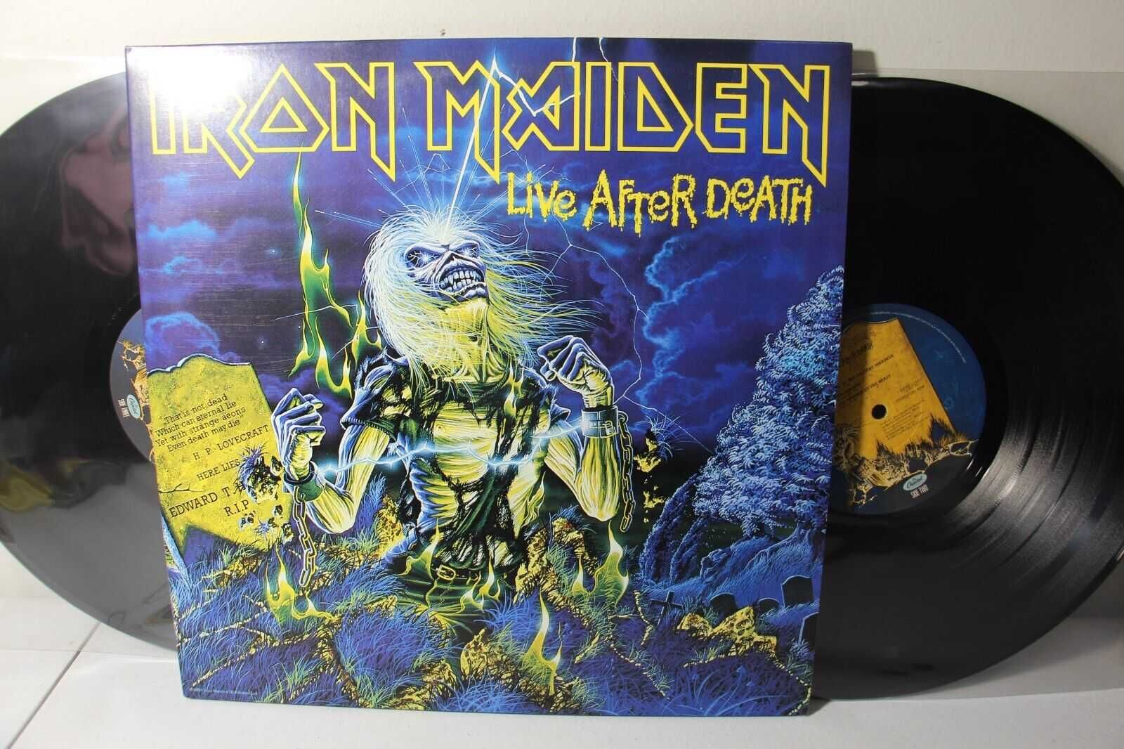 Winyl Iron Maiden – Live After Death, 1985 2x LP original, Capitol