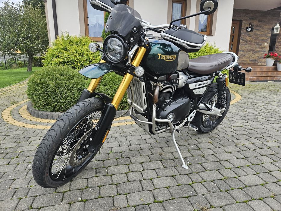 Triumph Scrambler 1200 Limitowana edycja Steve McQueen
