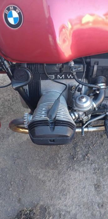 Motor bmw z wózkiem bocznym z 1983 roku!