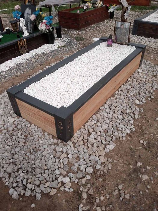 Надгробок, дерев'яний, якісний, установка