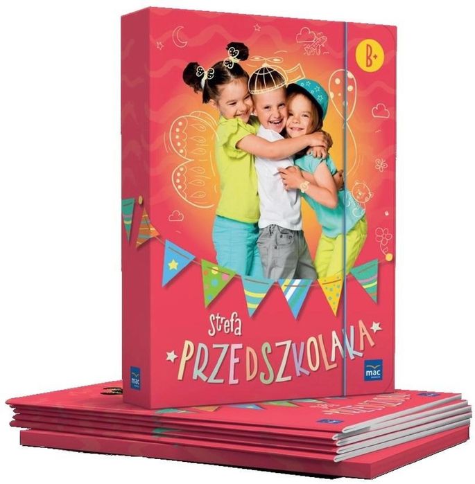 Strefa przedszkolaka Poziom B+ 6-latek Pakiet praca zbiorowa Rok