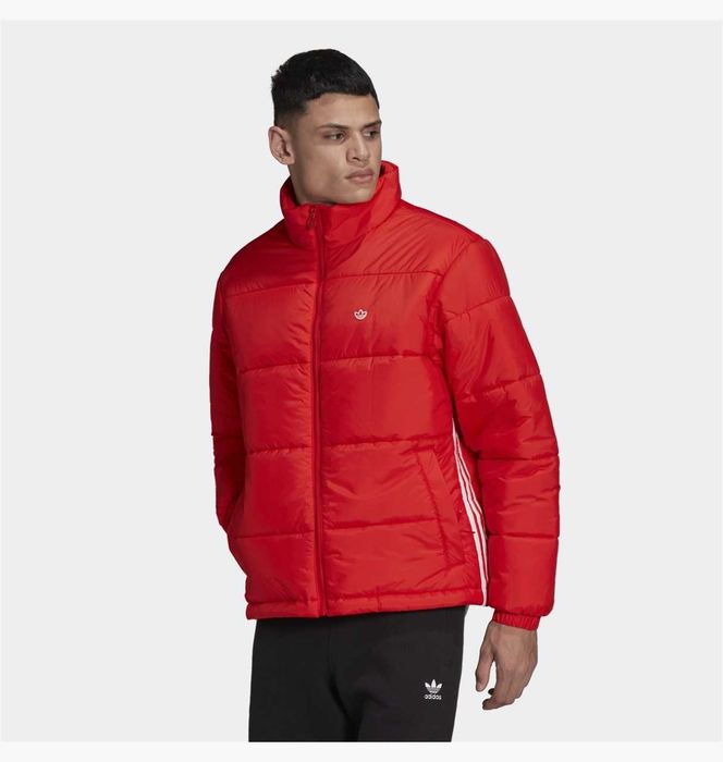 Оригінал Adidas Padded Stand-Up Collar Puffy Адідас Пуховик куртка 2ХЛ