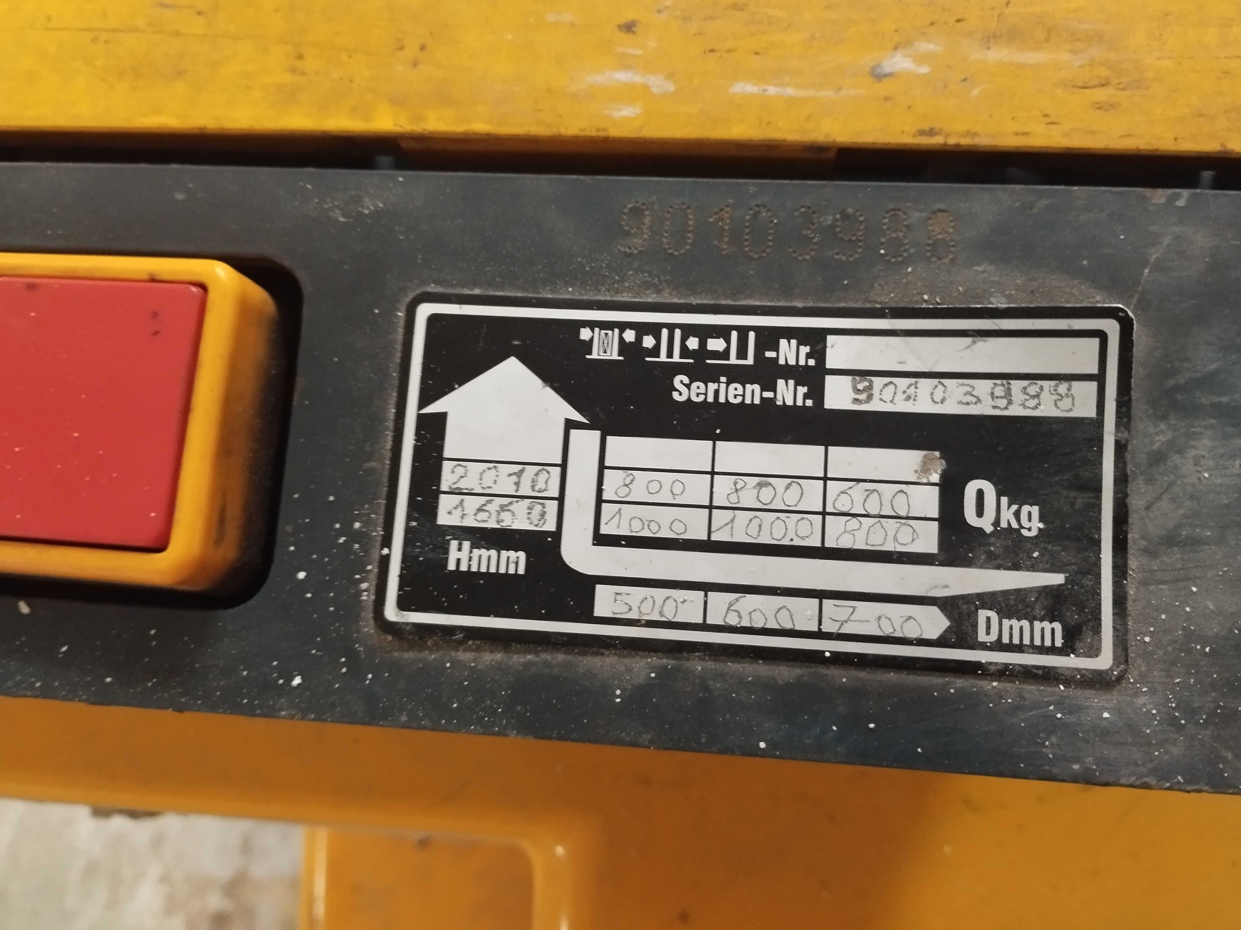 Stacker Empilhador JUNGHEINRICH