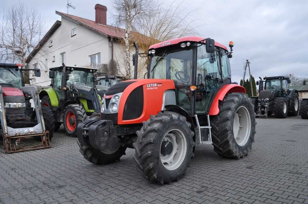 ZETOR 8541 PROXIMA PLUS / Pneumatyka / Zestaw obciążników /