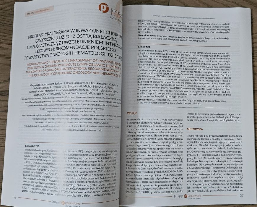 Przegląd pediatryczny 4/2023