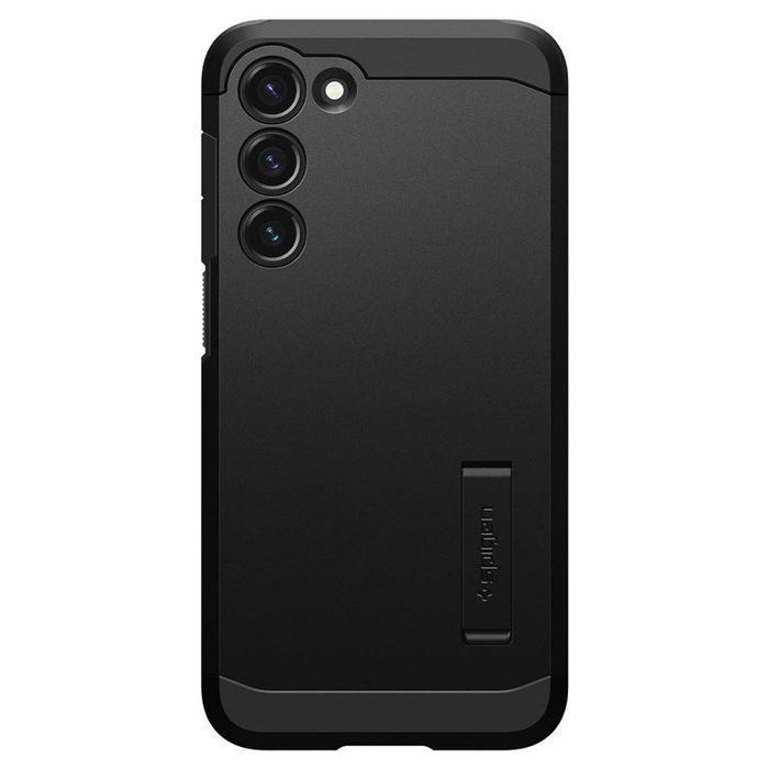 Etui na model Samsung Galaxy S23 - Spigen Tough Armor, Czarny