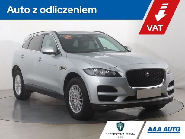 Jaguar F-Pace 20d AWD, Salon Polska, 1. Właściciel, Serwis ASO, 177 KM, Automat,