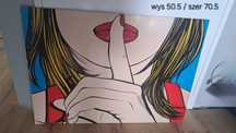 Obraz IKEA Solmyra pop art.