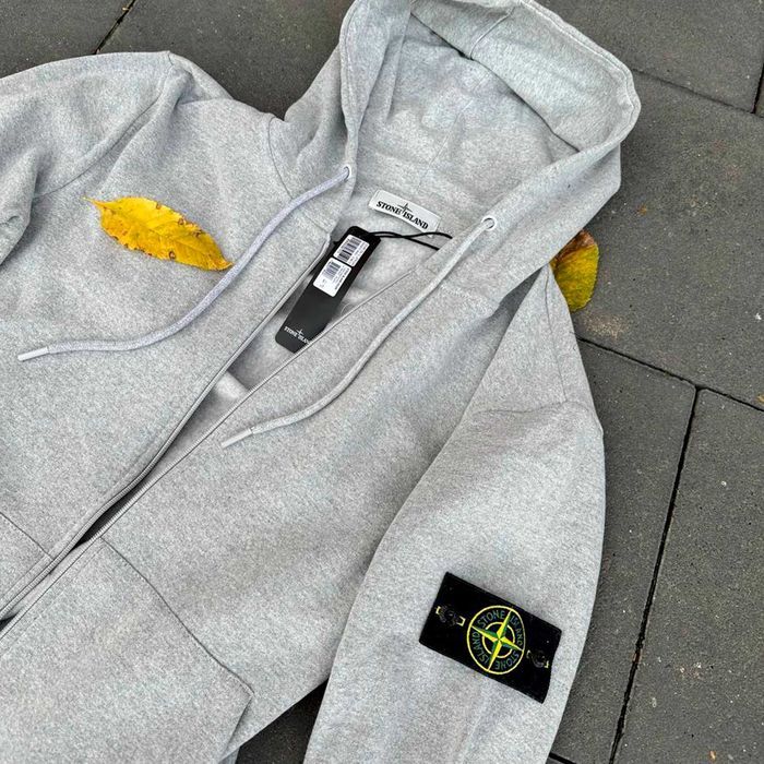 Зипка Стон Айленд Зіп Худі Олімпійка • STONE ISLAND Зип Худи стоник