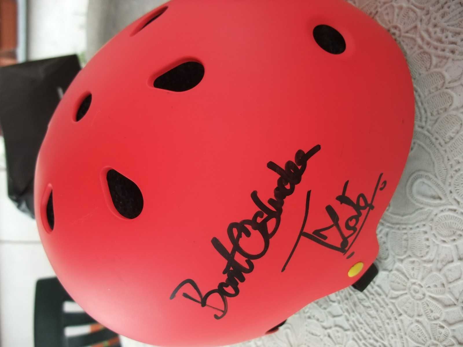 Kask na rolki, deskorolkę, hulajnogę Oxelo PLAY 7 55-58cm z autografem