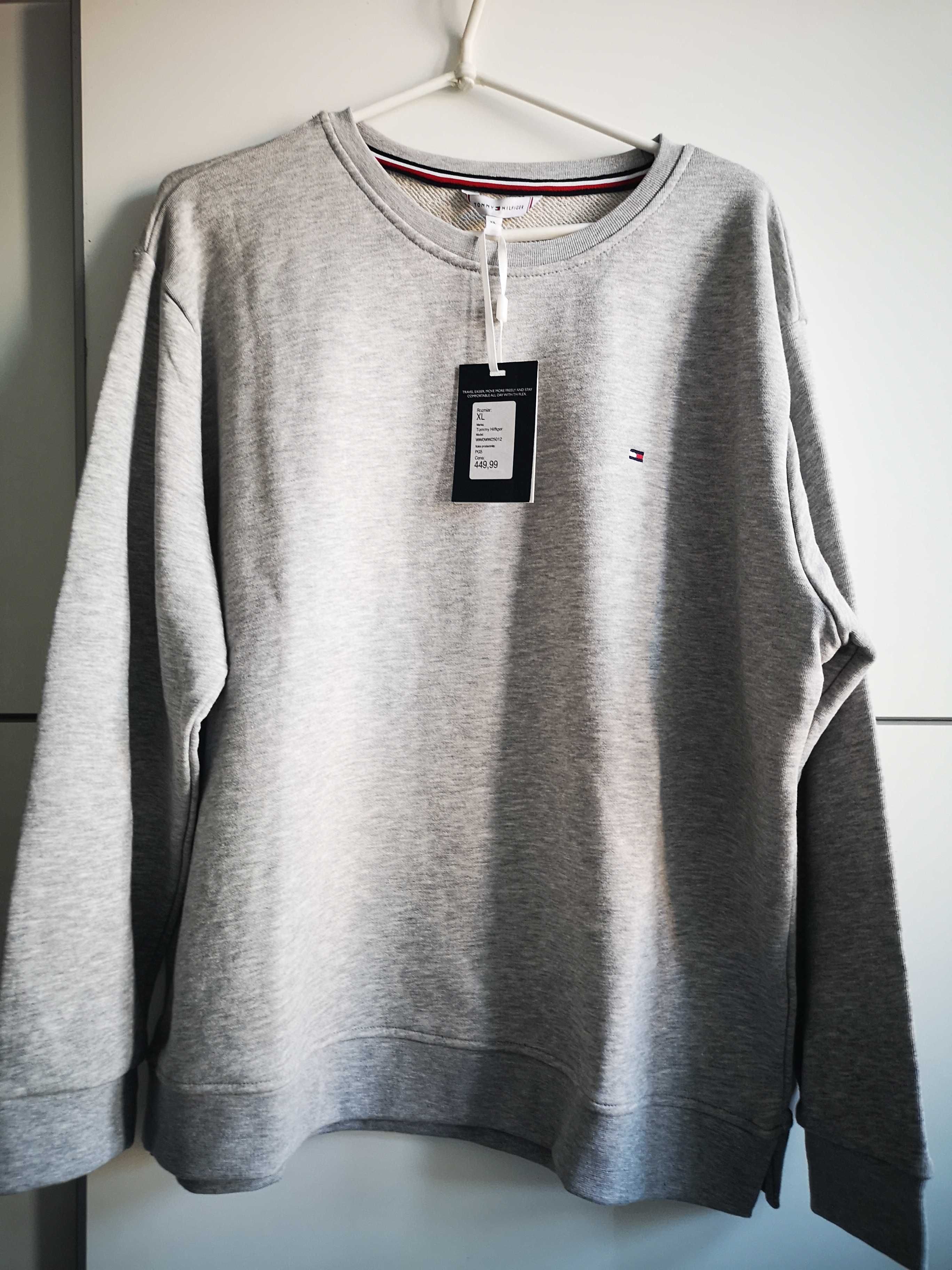 Tommy Hilfiger- sliczna bluza xl nowa  449 zl/249 zl