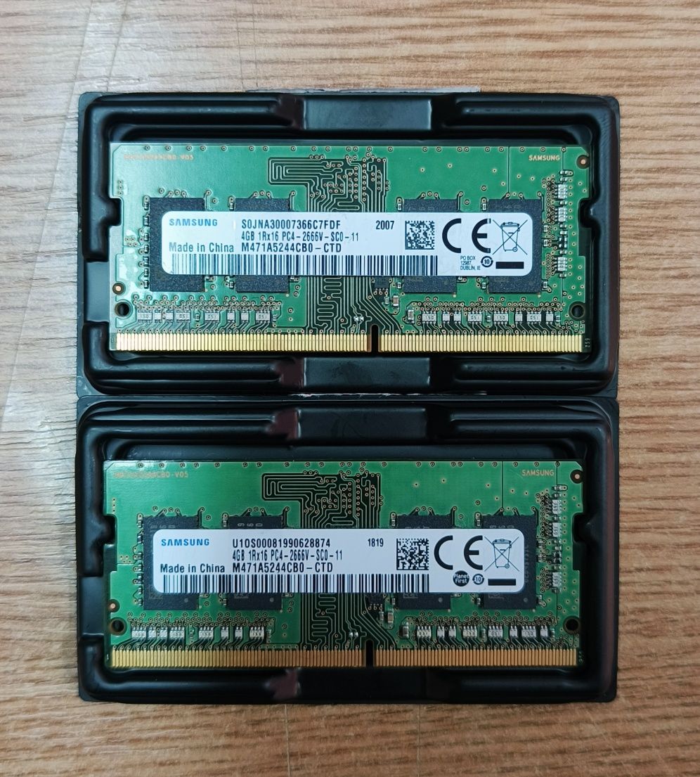 RAM sodimm DDR4 8GB 2666Mhz 2x4GB SAMSUNG