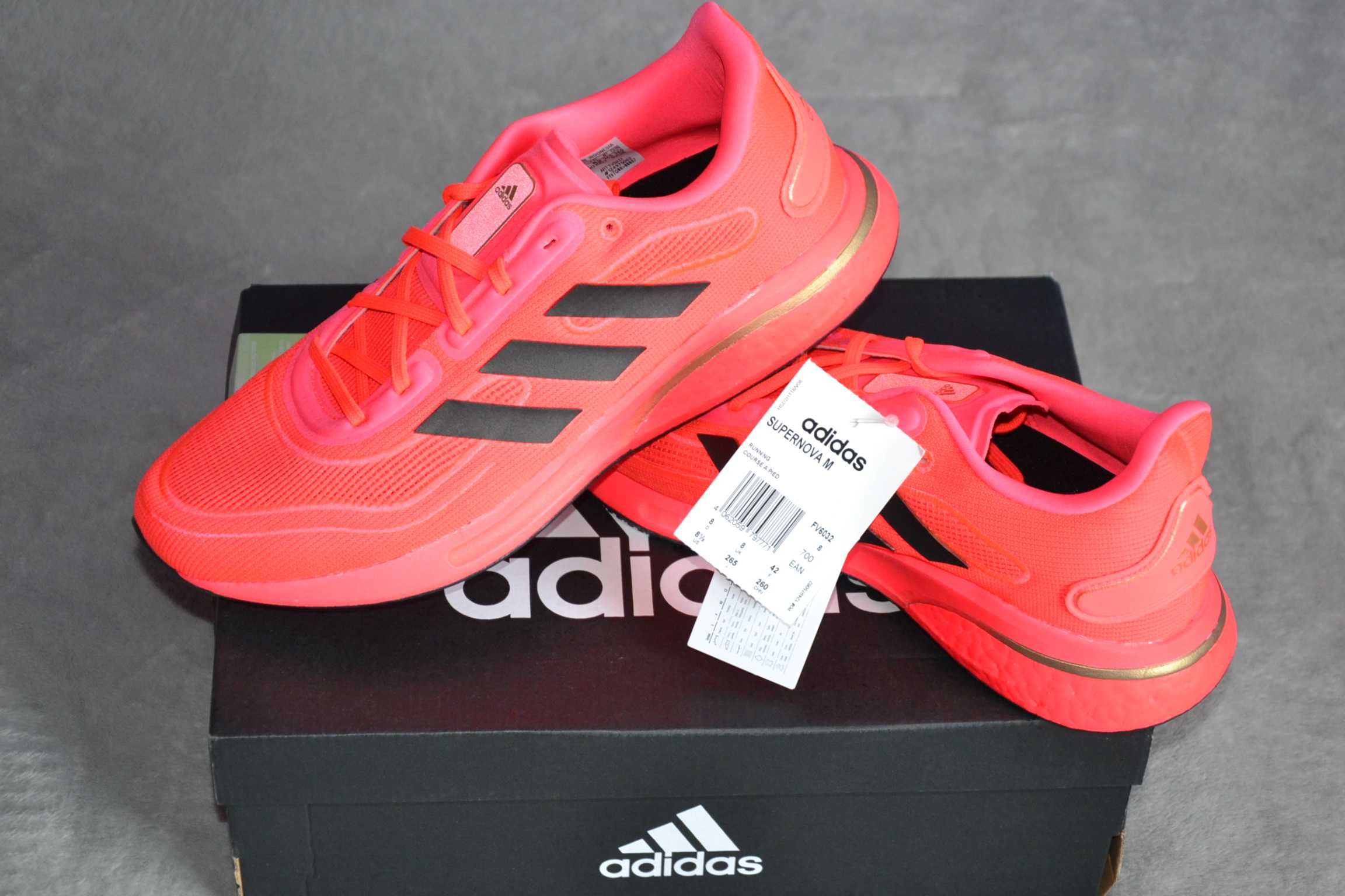 Nowe Buty Adidas Supernova Eu 44 2/3 Męskie 100% Oryginalne