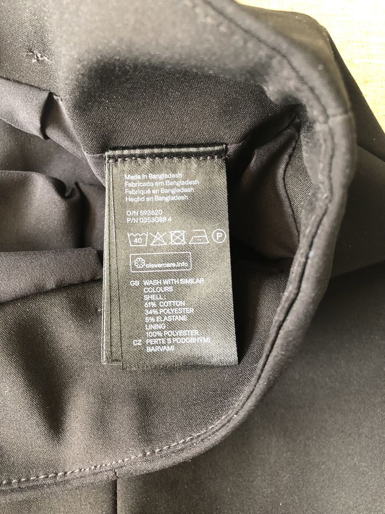 Spódnica ołówkowa czarna H&M nowa roz. 38