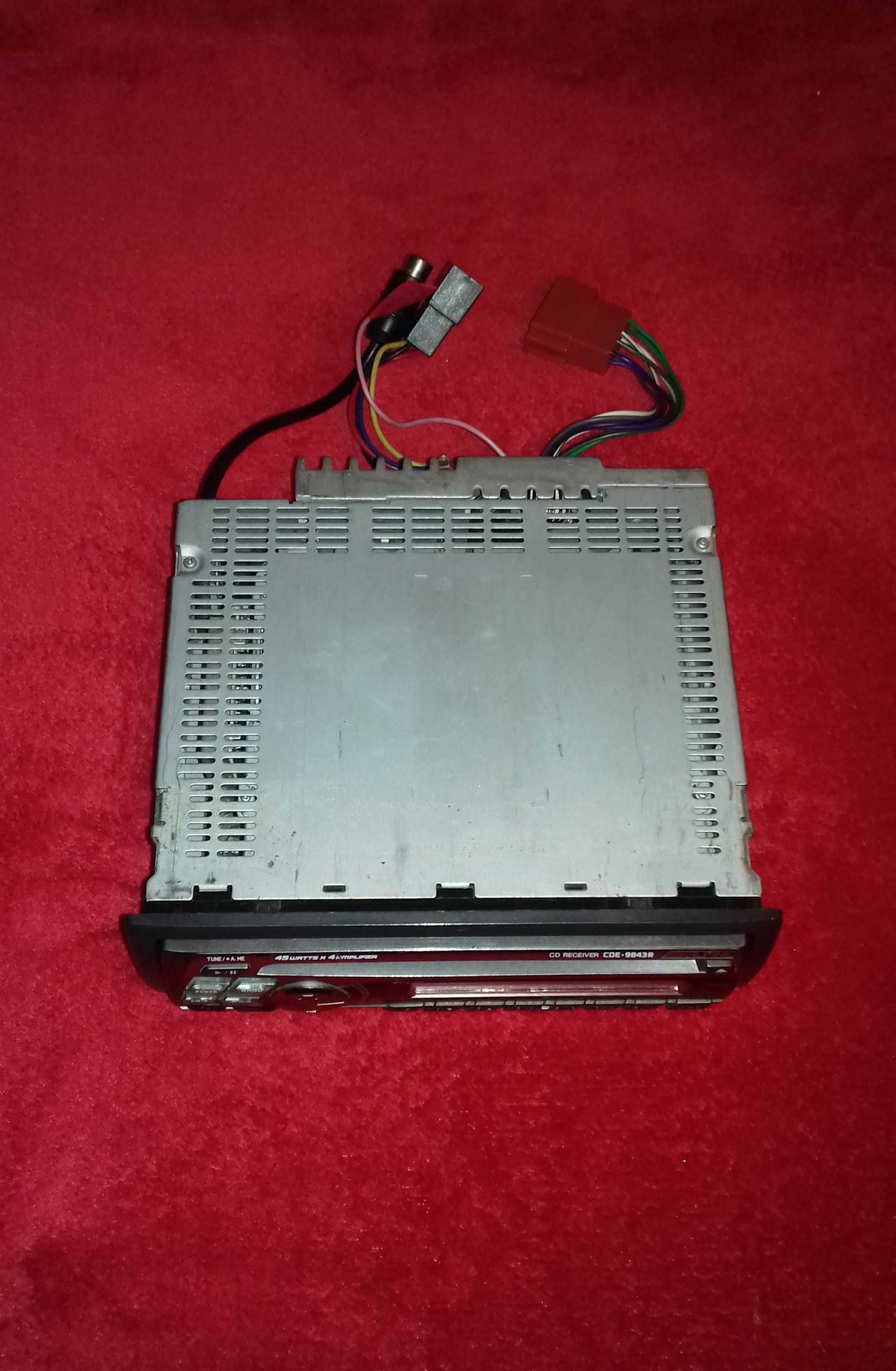 Radio Alpine CDE 9843R Car Stereo Multi CD Control Tuner Deck sprzedam