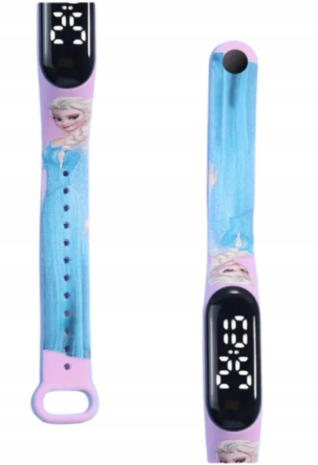 Zegarek Cyfrowy Led Elsa Kraina Lodu