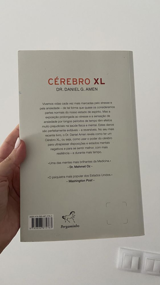 Livro Cérebro XL de Dr Daniel G Amen