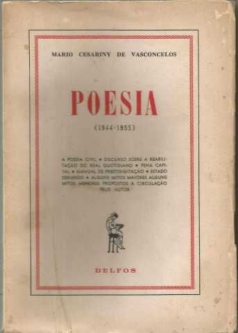 Mário Cesariny de Vasconcelos - (Poesia 1944.-1955) (1.ª edição)