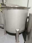 Depósito Industrial Inox com suporte - 1300 L