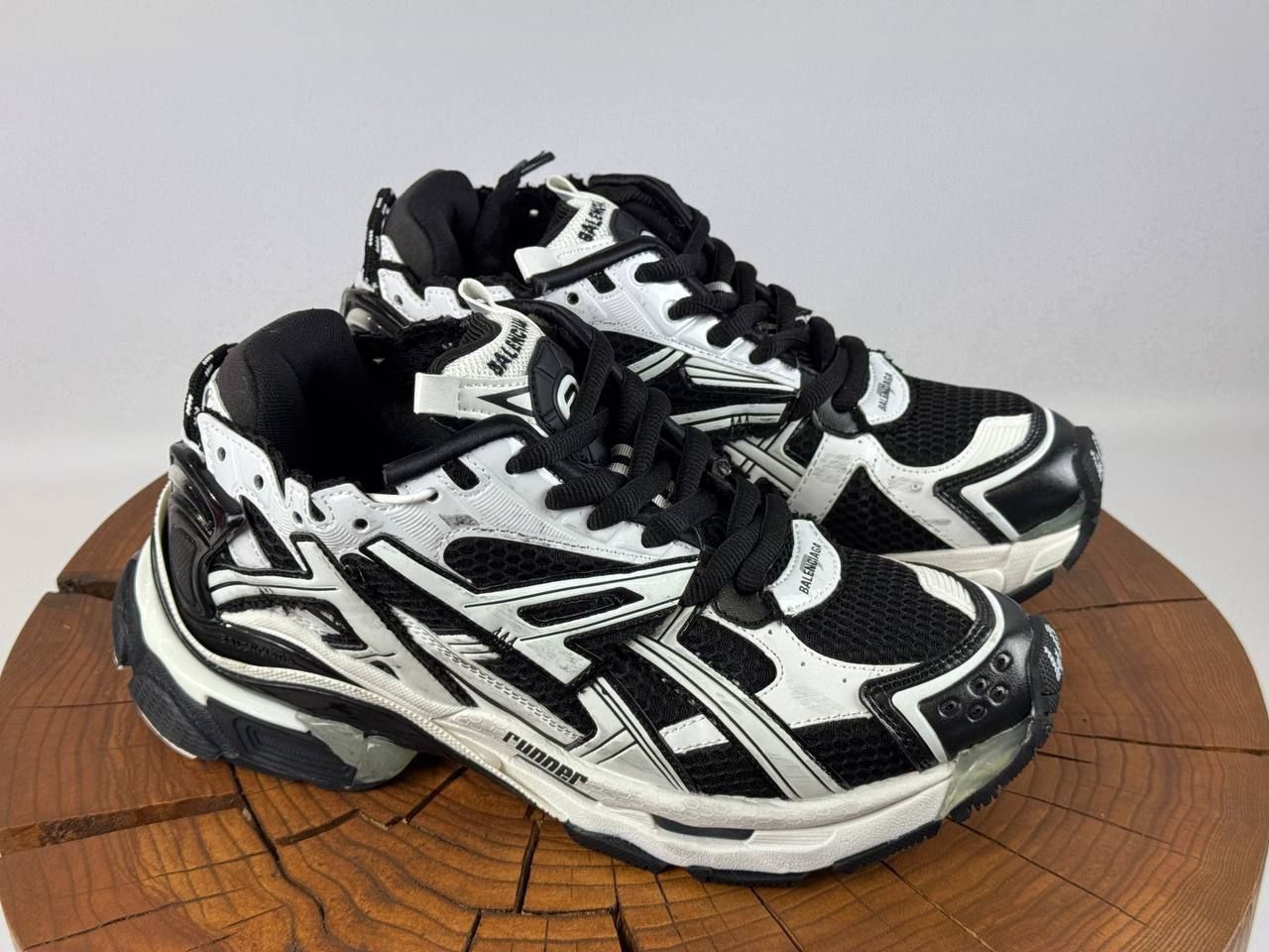 Кросівки Balenciaga Runner White  Black, 40-46р. Люкс якість