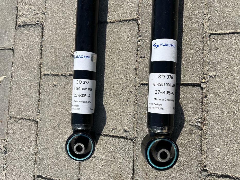 Стойки амортизатора задні газомасляні (SACHS) 313 378 VW/SEAT/SKODA