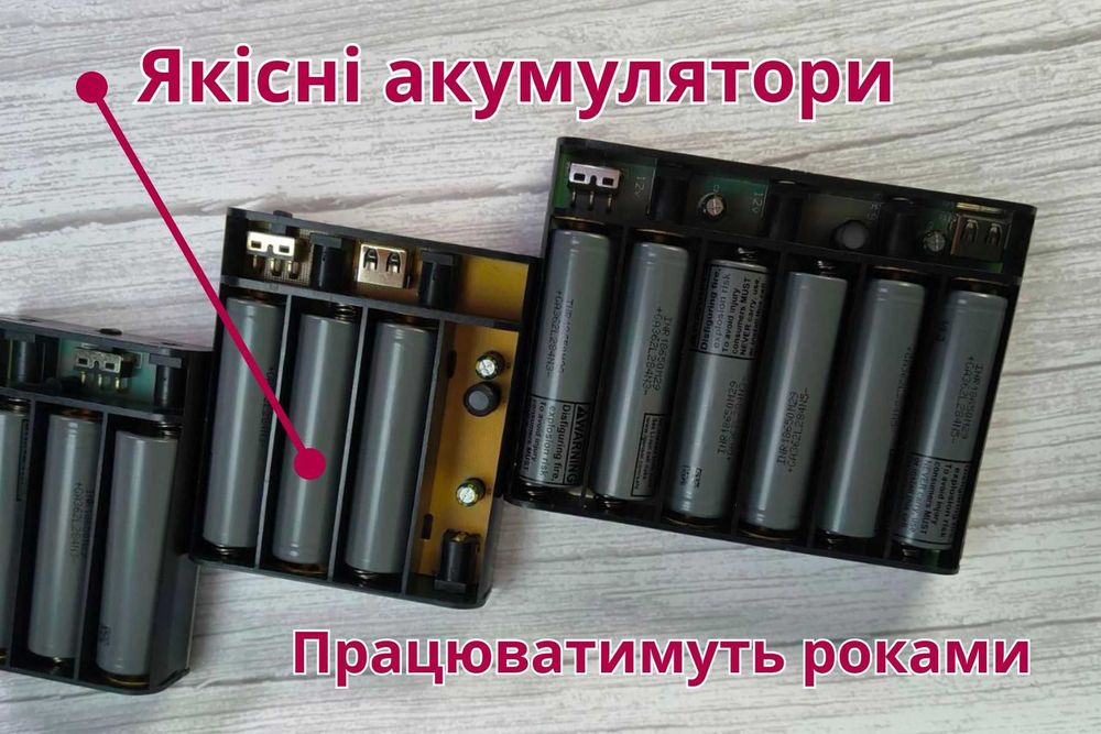 Повербанк на 9 - 12 вольт для роутера 1500мАч mini ups повер банк дбж