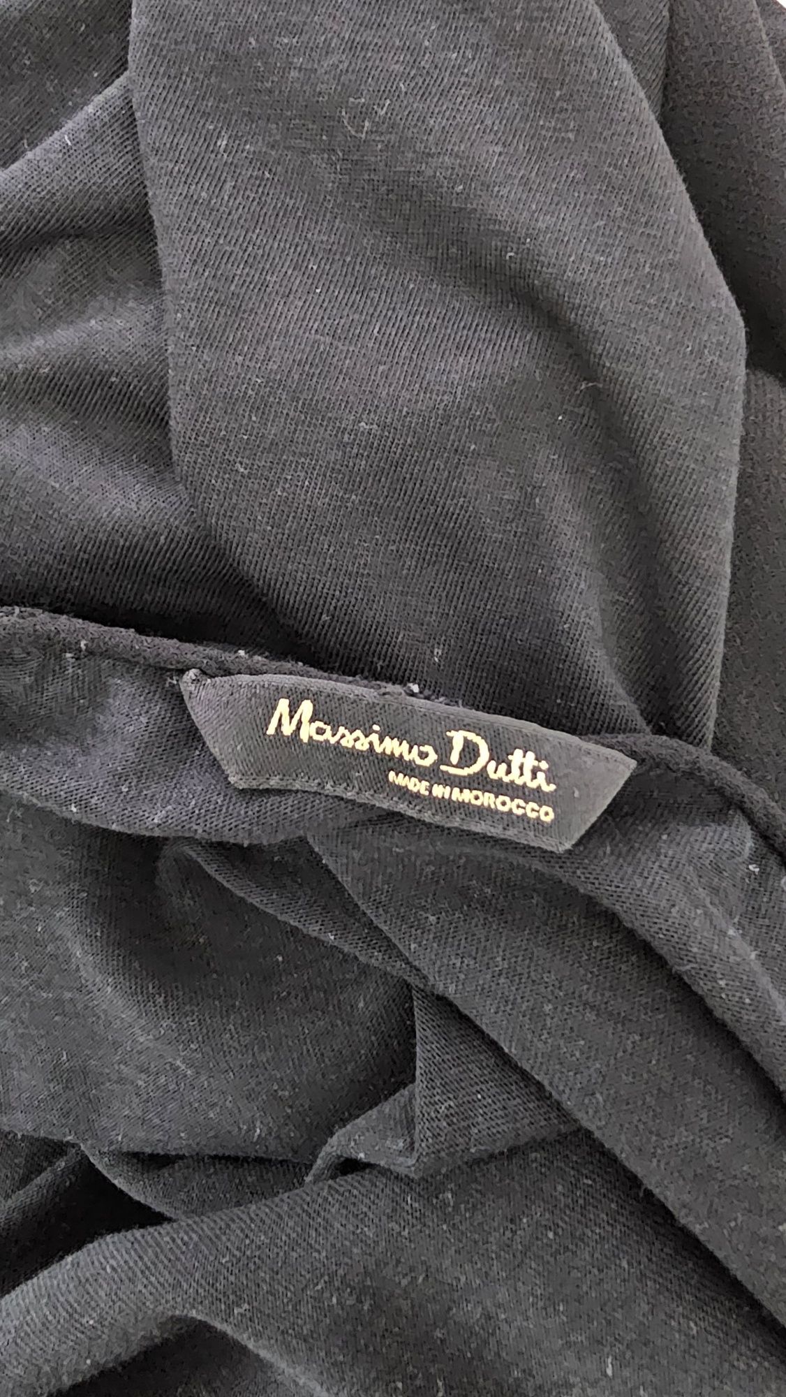 Bluzka damska z rękawem 3/4 r L Massimo Dutti