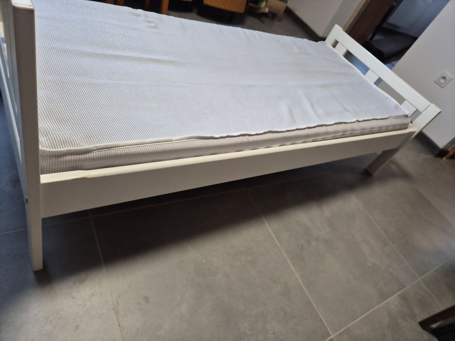 Lożko ikea Sultan Lade 160x70 białe